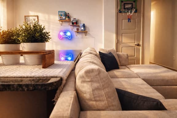 Cozy Designer Suite | Gym & Pool | DART Access - Image 1